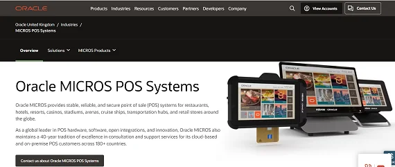 oracle micros pos systems