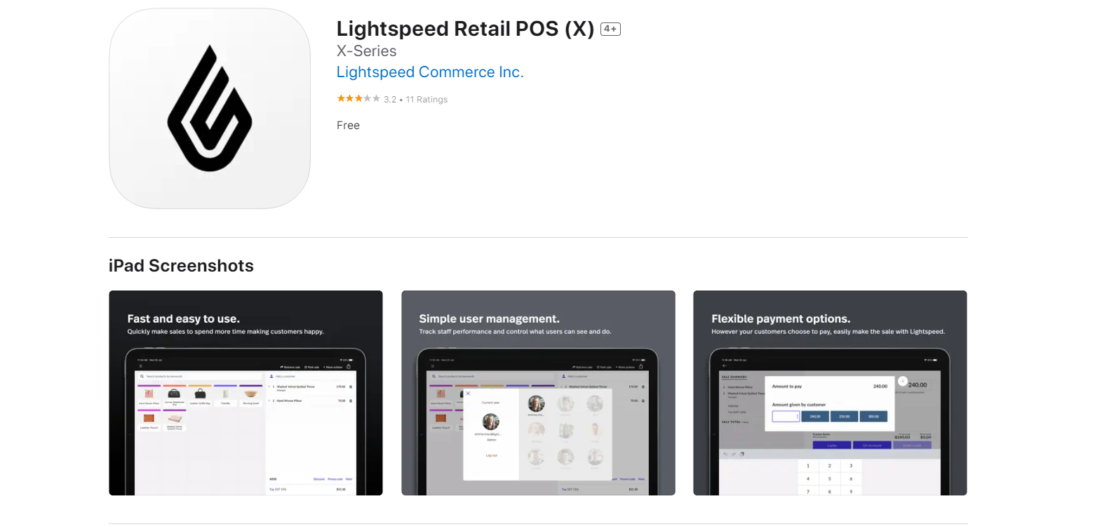 lightspeed pos for iphone