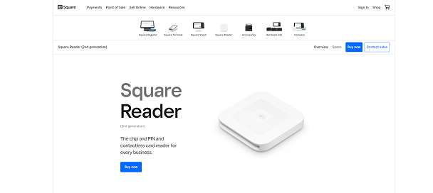 square reader website