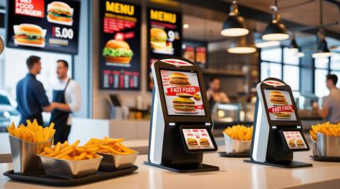 think fast food, takeaways, counter service—the right POS system needs to prioritise speed, high transaction volume, and integration with kitchen workflows.